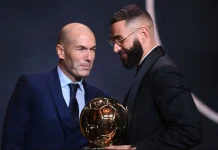 Karim Benzema mbështet Zinedine Zidane për rolin e trajnerit të Francës