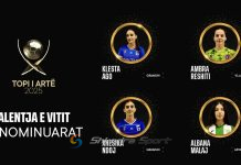 Portierja e Vllaznisë Ambra Reshiti e nominuar për çmimin ‘Talenti i Vitit 2025’