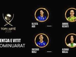 Portierja e Vllaznisë Ambra Reshiti e nominuar për çmimin ‘Talenti i Vitit 2025’