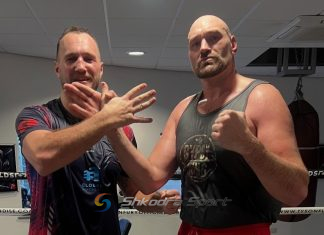FANTASTIKE/ Nelson Hysa stërvitje dhe ‘sparing’ me kampionin e Botës, Tyson Fury
