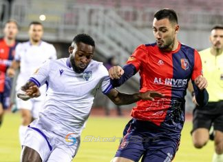 Pikët e lëna përballë Teutës, hera parë që i ndodh Vllaznisë këtë edicion